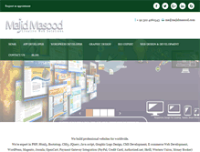 Tablet Screenshot of majidmasood.com